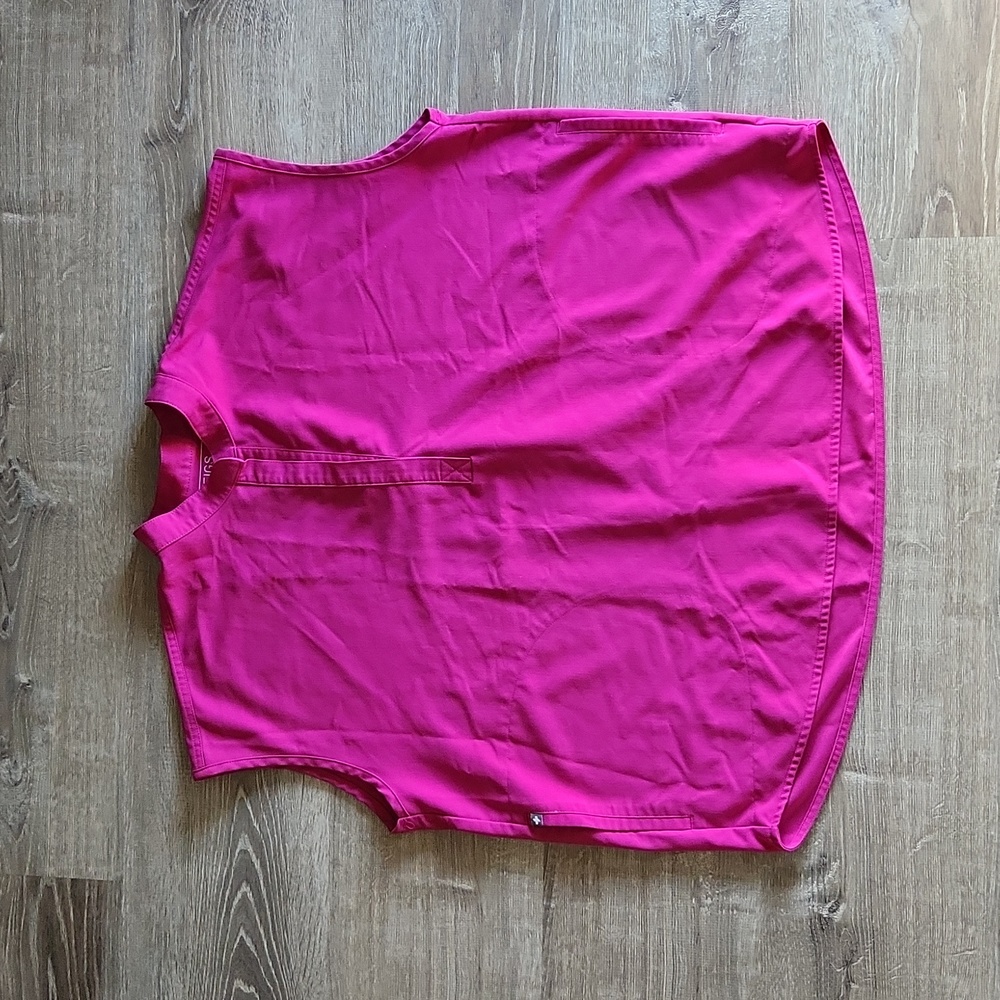 Figs Electric Orchid Rafaela Oversized Scrub Top